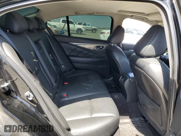 2015 Infiniti Q50 Premium z VIN JN1BV7AR0FM393311, wystawiony jako Copart lot #55254515 z przebiegiem 206 120 mil mil oraz Szkoda całkowita • Salvage title. Historia ofert i sprzedaży dostępna na DreamBid. Obrazek 10.