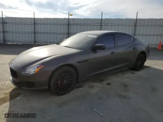 2015 Maserati Quattroporte S Q4 with VIN ZAM56RRA0F1131545, listed as a Copart auction lot 68528632 with NaN miles. Bid and sale history available at carsss.com. Image 1.