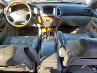 2007 Lexus LX 470 z VIN JTJHT00W374027661, wystawiony jako Copart lot #76673684 z przebiegiem 112 184 mil mil oraz Szkoda całkowita • Salvage title. Historia ofert i sprzedaży dostępna na DreamBid. Obrazek 8.