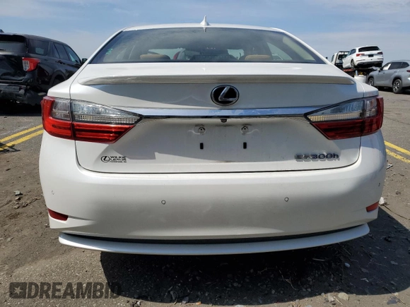 2018 Lexus ES with VIN JTHBW1GG2J2188556, listed as a Copart auction lot 53564415 with 95,592 mi miles and Salvage Title. Bid and sale history available at carsss.com. Image 6.