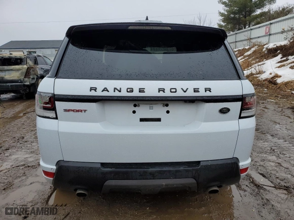 2017 Land Rover Range Rover Sport HSE Dynamic with VIN SALWV2FV5HA135015, listed as a Copart auction lot 46977915 with 86,805 mi miles and Clean Title. Bid and sale history available at carsss.com. Image 6.