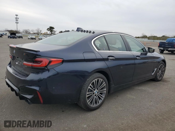 2018 BMW 5 Series 530i xDrive with VIN WBAJA7C51JWC74971, listed as a Copart auction lot 51348035 with 161,737 mi miles and Clean Title. Bid and sale history available at DreamBid. Image 3.