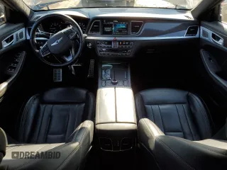 2019 Genesis G80 3.3T Sport with VIN KMTFN4JB1KU322582, listed as a Copart auction lot 89179275 with 44,629 mi miles and Salvage Title. Bid and sale history available at carsss.com. Image 8.