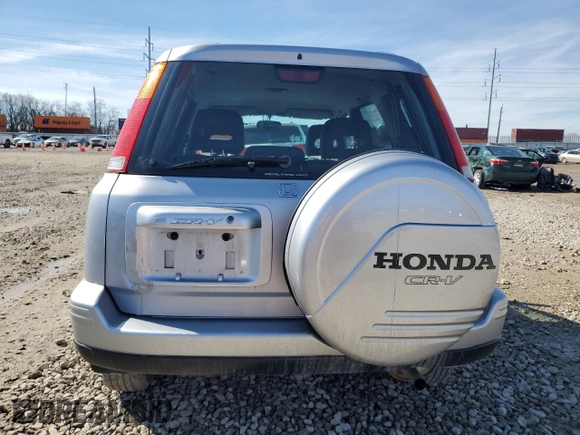 2001 Honda CR-V SE with VIN JHLRD18731C052891, listed as a Copart auction lot 47385895 with 122,108 mi miles and Salvage Title. Bid and sale history available at carsss.com. Image 6.