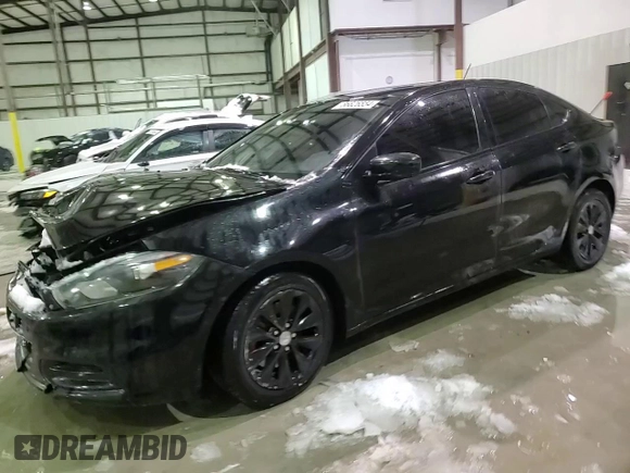 2014 Dodge Dart SXT with VIN 1C3CDFBBXED753414, listed as a Copart auction lot 86826554 with 117,327 mi miles and Salvage Title. Bid and sale history available at carsss.com. Image 13.