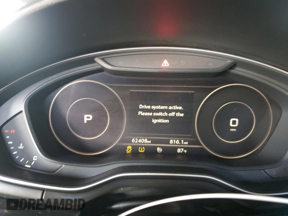 2018 Audi A4 Premium Plus z VIN WAUENAF48JN005701, wystawiony jako Copart lot #55159825 z przebiegiem 62 408 mil mil oraz Szkoda całkowita • Salvage title. Historia ofert i sprzedaży dostępna na DreamBid. Obrazek 9.