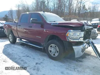 2021 Ram 2500 Tradesman with VIN 3C6UR5CLXMG531872, listed as a IAAI auction lot 41244718 with 74,932 mi miles. Bid and sale history available at carsss.com. Image 1.