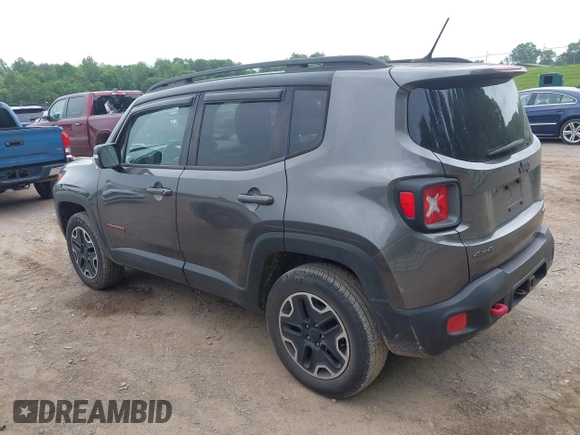 2017 Jeep Renegade Trailhawk с VIN ZACCJBCB0HPF64059, выставлен на аукционе IAAI как лот 42280420 с пробегом 152 936 миль миль и . История ставок и продаж доступна на DreamBid. Изображение 3.
