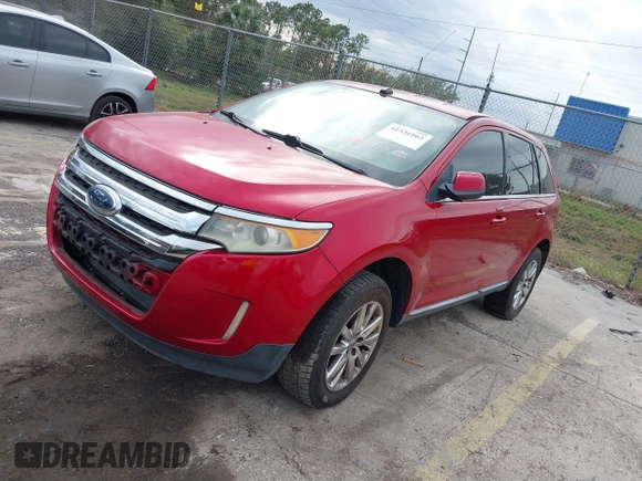 2011 Ford Edge Limited with VIN 2FMDK3KC2BBB03485, listed as a IAAI auction lot 41326162 with 223,607 mi miles. Bid and sale history available at carsss.com. Image 2.