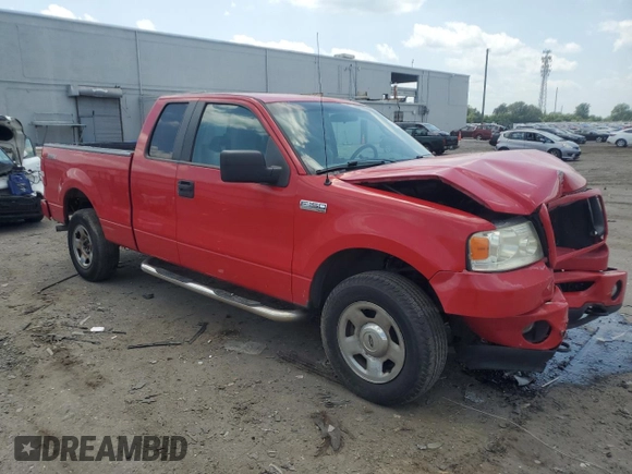 2008 Ford F-150 STX z VIN 1FTRX14WX8FA65597, wystawiony jako Copart lot #61936735 z przebiegiem 205 172 mil mil oraz Szkoda całkowita • Salvage title. Historia ofert i sprzedaży dostępna na DreamBid. Obrazek 4.