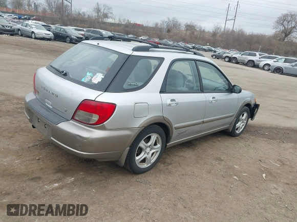 2002 Subaru Impreza Outback Special Sports with VIN JF1GG68592H822092, listed as a IAAI auction lot 41730213 with 204,229 mi miles and . Bid and sale history available at DreamBid. Image 4.