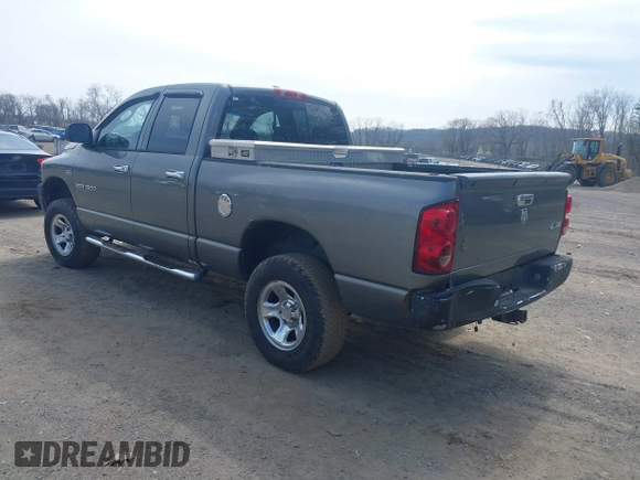 2007 Dodge 1500 Laramie with VIN 1D7HU18227S202264, listed as a IAAI auction lot 41999105 with 141,268 mi miles. Bid and sale history available at carsss.com. Image 3.
