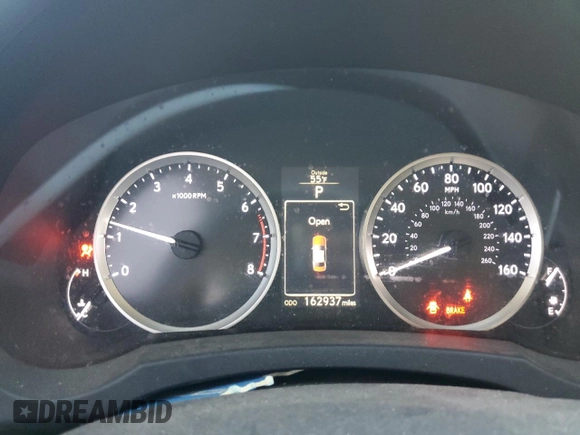 2014 Lexus IS 350 с VIN JTHCE1D27E5001302, выставлен на аукционе Copart как лот 55803805 с пробегом 162 937 миль миль и Списание • Salvage title. История ставок и продаж доступна на DreamBid. Изображение 9.