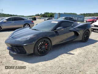 2022 Chevrolet Corvette 1LT with VIN 1G1YA2D49N5103512, listed as a Copart auction lot 54612185 with 18,479 mi miles and Salvage title. Bid and sale history available at DreamBid. Image 1.