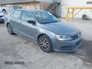 2016 Volkswagen Jetta Sedan 1.4T SE with VIN 3VWD67AJ7GM281671, listed as a IAAI auction lot 41385896 with 153,168 mi miles. Bid and sale history available at carsss.com. Image 1.