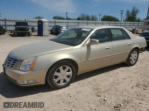 2007 Cadillac DTS Luxury I with VIN 1G6KD57Y47U152746, listed as a Copart auction lot 51317735 with 67,252 mi miles and Salvage Title. Bid and sale history available at DreamBid. Image 1.