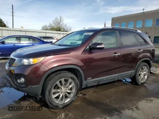 2011 Kia Sorento EX with VIN 5XYKUDA23BG037819, listed as a Copart auction lot 50608335 with 120,445 mi miles and Salvage Title. Bid and sale history available at carsss.com. Image 1.