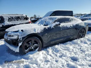 2017 Chevrolet Camaro 2LT with VIN 1G1FD1RS4H0103516, listed as a Copart auction lot 88882215 with 57,886 mi miles and Salvage Title. Bid and sale history available at carsss.com. Image 1.