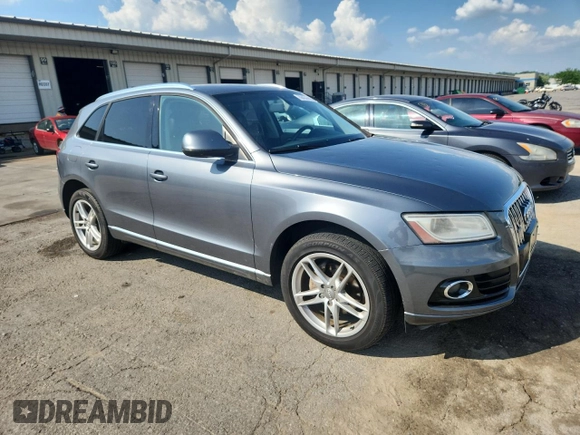2013 Audi Q5 Premium Plus with VIN WA1LFAFP2DA019939, listed as a Copart auction lot 60431445 with 159,641 mi miles and Salvage title. Bid and sale history available at DreamBid. Image 4.