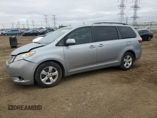 2015 Toyota Sienna LE AAS with VIN 5TDKK3DC3FS594310, listed as a Copart auction lot 51173375 with 152,097 mi miles and Salvage title. Bid and sale history available at DreamBid. Image 1.