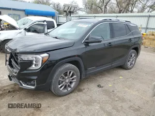 2023 GMC Terrain SLT z VIN 3GKALVEG7PL143107, wystawiony jako Copart lot #50742915 z przebiegiem 51 740 mil mil oraz Szkoda całkowita • Salvage title. Historia ofert i sprzedaży dostępna na DreamBid. Obrazek 1.