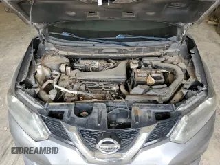 2016 Nissan Rogue S with VIN KNMAT2MT9GP661720, listed as a Copart auction lot 53524675 with 93,111 mi miles and Salvage Title. Bid and sale history available at DreamBid. Image 12.
