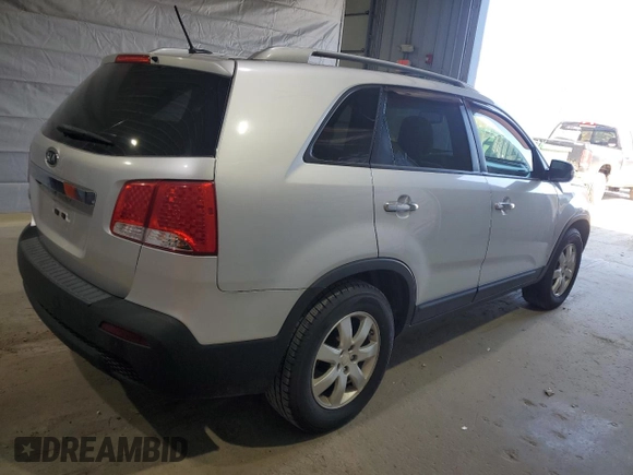 2011 Kia Sorento LX with VIN 5XYKT3A15BG181408, listed as a Copart auction lot 54334585 with 137,338 mi miles and Clean Title. Bid and sale history available at carsss.com. Image 3.