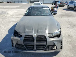 2024 BMW M4 Competition xDrive with VIN WBS43AZ05RCP54145, listed as a Copart auction lot 74317214 with 11,307 mi miles and Salvage Title. Bid and sale history available at carsss.com. Image 5.
