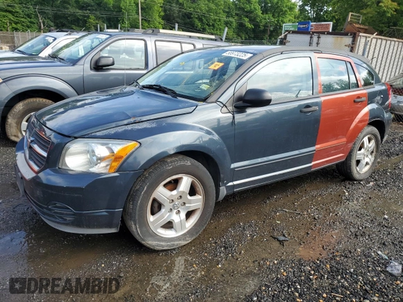 2007 Dodge Caliber SXT z VIN 1B3HB48B57D364154, wystawiony jako Copart lot #58973225 z przebiegiem 205 693 mil mil oraz Szkoda całkowita • Salvage title. Historia ofert i sprzedaży dostępna na DreamBid. Obrazek 1.