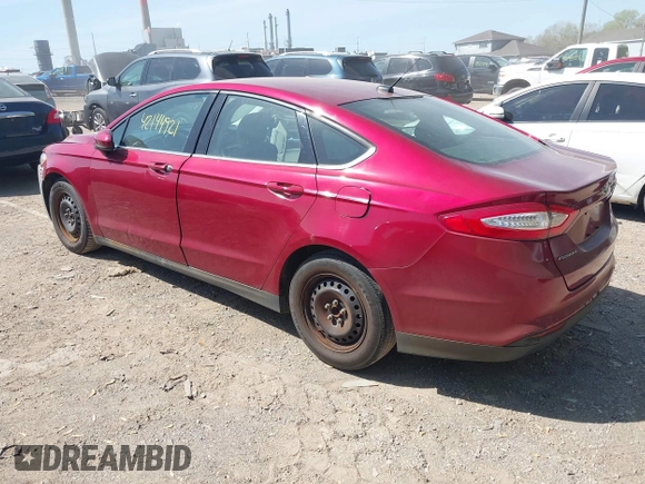 2013 Ford Fusion S with VIN 3FA6P0G77DR162972, listed as a IAAI auction lot 42144921 with 130,441 mi miles. Bid and sale history available at carsss.com. Image 3.