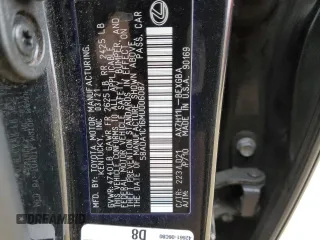 2021 Lexus ES with VIN 58ADA1C16MU006087, listed as a Copart auction lot 43432795 with 114,573 mi miles and Salvage Title. Bid and sale history available at carsss.com. Image 12.