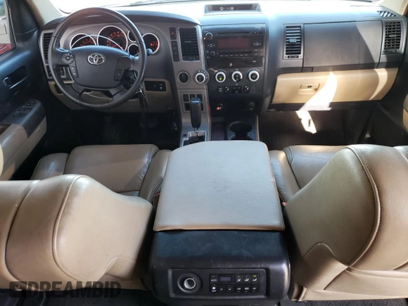 2013 Toyota Sequoia SR5 with VIN 5TDBW5G16DS079194, listed as a Copart auction lot 42628045 with 165,075 mi miles and Salvage Title. Bid and sale history available at carsss.com. Image 8.