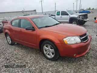 2008 Dodge Avenger SXT with VIN 1B3LC56KX8N665577, listed as a Copart auction lot 55616115 with 135,626 mi miles and Salvage Title. Bid and sale history available at DreamBid. Image 4.