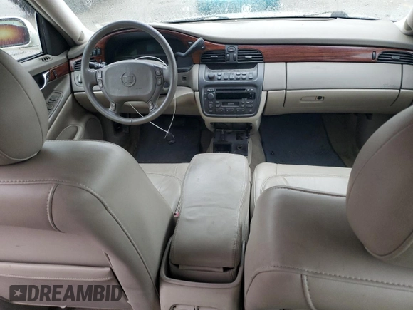 2003 Cadillac DeVille with VIN 1G6KD54Y23U291126, listed as a Copart auction lot 51825245 with 0 mi miles and Salvage Title. Bid and sale history available at carsss.com. Image 8.