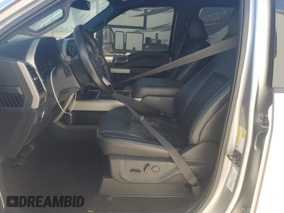 2022 Ford F-350 XL with VIN 1FT8W3BT4NED29708, listed as a Copart auction lot 80881724 with Not provided miles and Non repairable. Bid and sale history available at DreamBid. Image 7.