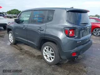 2023 Jeep Renegade Upland with VIN ZACNJDB1XPPP71745, listed as a IAAI auction lot 41201675 with 10,690 mi miles. Bid and sale history available at carsss.com. Image 3.