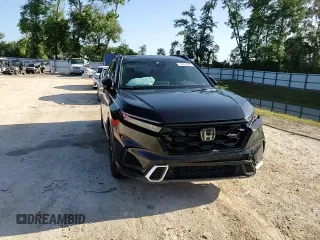 2025 Honda CR-V Sport Touring with VIN 7FARS6H97SE008791, listed as a Copart auction lot 54826445 with 20,573 mi miles and Non Repairable. Bid and sale history available at DreamBid. Image 14.
