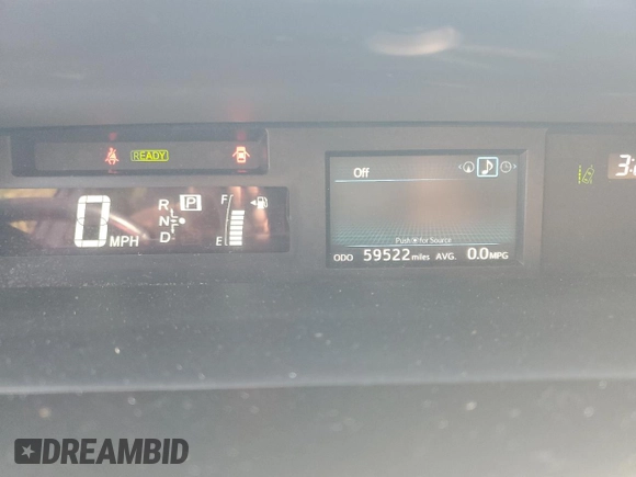 2017 Toyota Prius v Two with VIN JTDZN3EU2HJ067274, listed as a Copart auction lot 50703205 with 59,522 mi miles and Salvage Title. Bid and sale history available at carsss.com. Image 9.