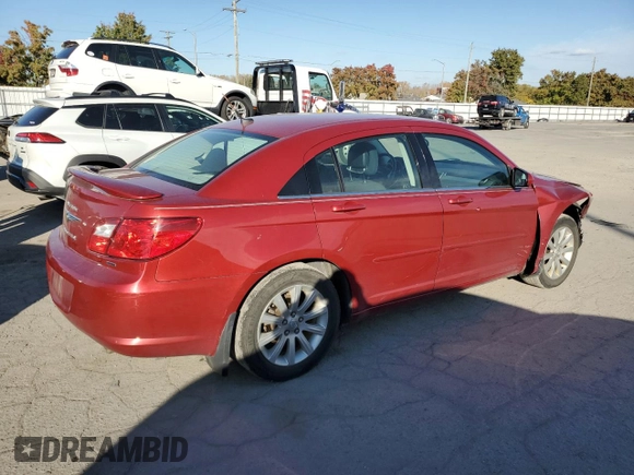 2010 Chrysler Sebring Limited with VIN 1C3CC5FB9AN111844, listed as a Copart auction lot 77733654 with 81,265 mi miles and Salvage Title. Bid and sale history available at carsss.com. Image 3.