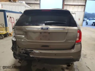 2013 Ford Edge Limited with VIN 2FMDK3KC4DBE09848, listed as a Copart auction lot 43185165 with 125,336 mi miles and Salvage Title. Bid and sale history available at carsss.com. Image 6.