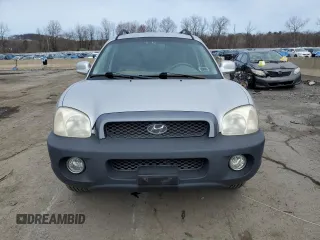 2002 Hyundai Santa Fe GLS with VIN KM8SC73D42U208557, listed as a Copart auction lot 51815115 with 124,730 mi miles and Clean Title. Bid and sale history available at carsss.com. Image 5.