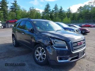 2014 GMC Acadia SLT z VIN 1GKKVRKD2EJ342120, wystawiony jako IAAI lot #42291390 z przebiegiem 155 979 mil mil oraz . Historia ofert i sprzedaży dostępna na DreamBid. Obrazek 1.