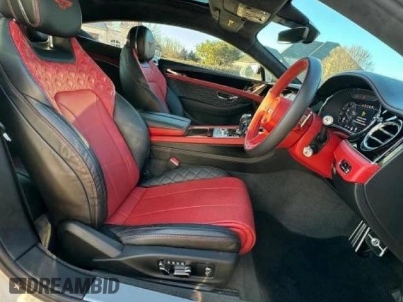 2023 Bentley Continental GT Mulliner with VIN SCBCT2ZG7PC004767, listed as a Copart auction lot 53576785 with 5,097 mi miles and Clean Title. Bid and sale history available at DreamBid. Image 5.