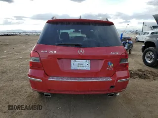 2012 Mercedes-Benz GLK 350 with VIN WDCGG8HB9CF753973, listed as a Copart auction lot 52321945 with 135,067 mi miles and Salvage Title. Bid and sale history available at DreamBid. Image 6.
