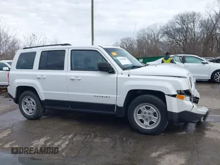 2017 Jeep Patriot Sport with VIN 1C4NJPBA9HD149111, listed as a IAAI auction lot 41103084 with 143,552 mi miles. Bid and sale history available at carsss.com. Image 13.