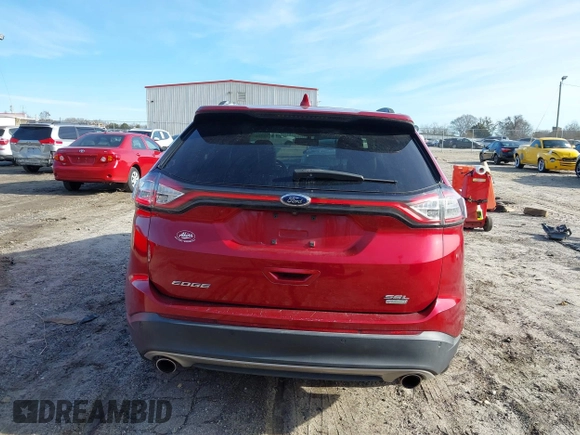 2015 Ford Edge SEL with VIN 2FMTK3J98FBC09172, listed as a IAAI auction lot 41341529 with 131,325 mi miles. Bid and sale history available at carsss.com. Image 16.