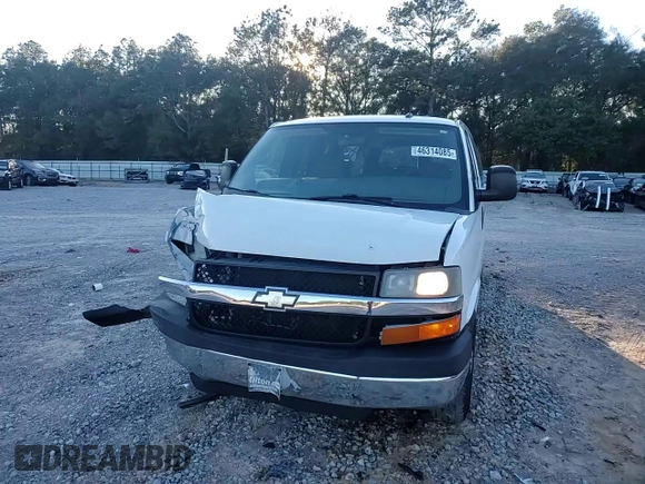 2013 Chevrolet Express Passenger LT с VIN 1GAZG1FG9D1113161, выставлен на аукционе Copart как лот 46314085 с пробегом 134 960 миль миль и Списание • Salvage title. История ставок и продаж доступна на DreamBid. Изображение 11.