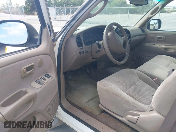 2000 Toyota Tundra Limited with VIN 5TBBT4816YS085075, listed as a IAAI auction lot 41413494 with 66,293 mi miles and . Bid and sale history available at DreamBid. Image 5.