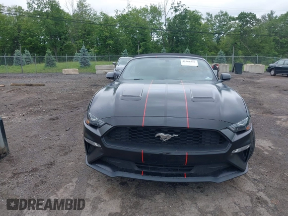 2018 Ford Mustang EcoBoost Premium with VIN 1FATP8UHXJ5171341, listed as a IAAI auction lot 42366152 with 82,426 mi miles and . Bid and sale history available at DreamBid. Image 6.