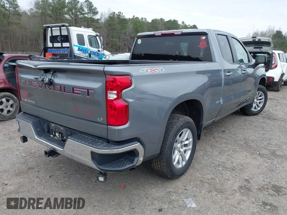 2020 Chevrolet Silverado 1500 LT with VIN 1GCRYDED4LZ354719, listed as a IAAI auction lot 41753229 with 51,977 mi miles. Bid and sale history available at carsss.com. Image 4.